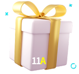 Receba seus bônus de boas-vindas no 11A